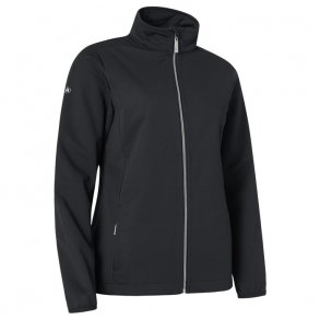Abacus Lytham Softshell Dame Golf Vindjakke Sort