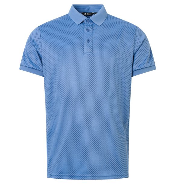Abacus Hayden Drycool Herre Polo Horizon Blue