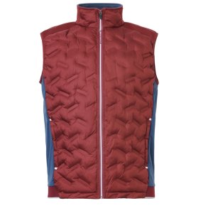 Abacus Portrush Herre Hybrid Vest Cranberry