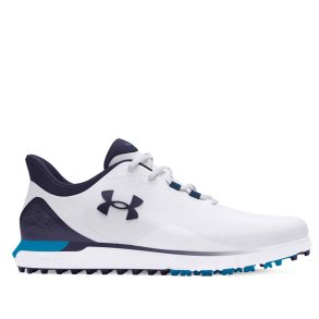 Under Armour Drive Fade Spikeless Herre Golfsko Hvid/Capri/ Navy