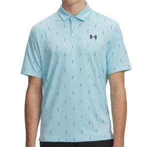 Under Armour T2G Printed Herre Polo Stream/Black