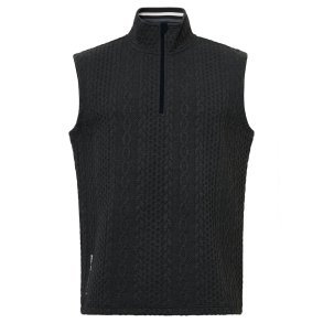 Abacus Woburn Herre Midlayer Vest Sort