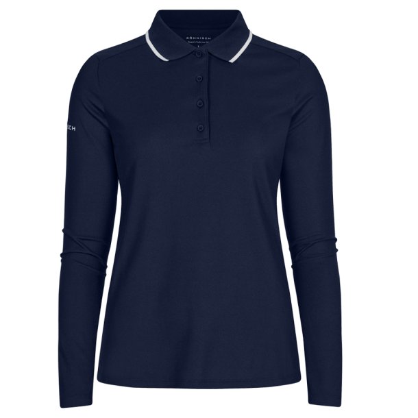 Rhnisch Miriam Langrmet Polo Navy