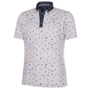 Galvin Green Miro Herre Golfpolo Cool Grey