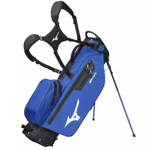 Mizuno BR-DRI Waterproof Stand Bag Staff Blue