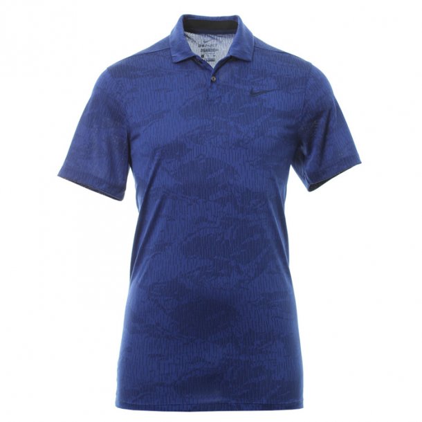 Nike Golf Dry Vapor Camo Shirt Blue Void/Deep Royal Blue/Blue Void