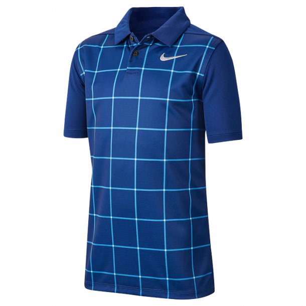 Nike Dri-FIT Junior Polo Blue
