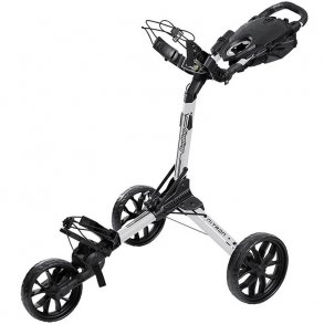 BagBoy Nitron Auto-Open Golfvogn Hvid/Sort