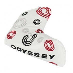 Odyssey Putter Headcover Mens Swirl Blade White