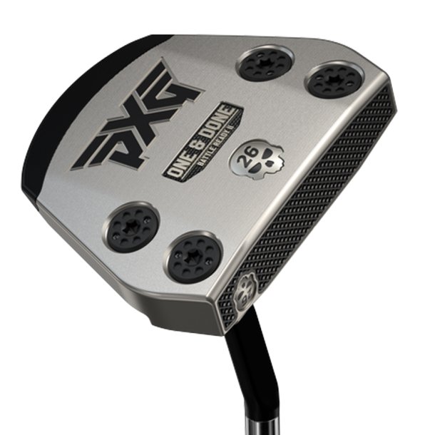 Venstrehnds PXG Battle Ready II One &amp; Done Heel shafted Herre Putter