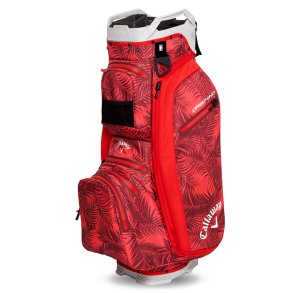 Callaway Org 14 HD Cart Bag Red Palms/Light Grey