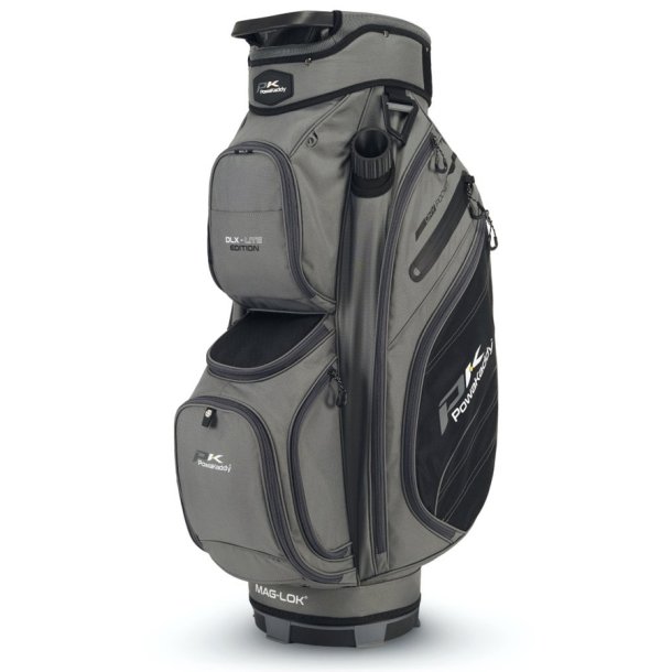 PowaKaddy DLX-Lite Cartbag Gun Metal/Black