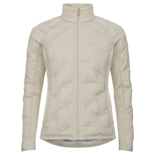 Rhnisch Dame Hybrid vindjakke Outmeal