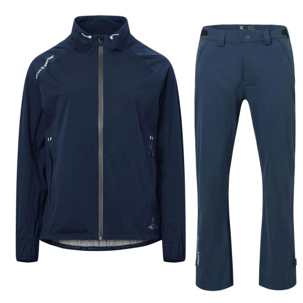 Abacus Pitch 37.5 Herre Golf Regns�t Navy