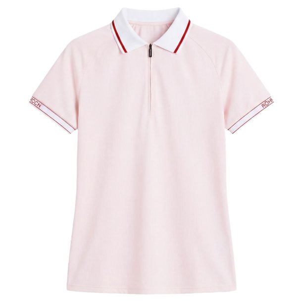 R�hnisch Rib Dame Polo Cradle Pink
