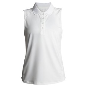 Rhnisch Rumi Sleeveless Dame Golf-polo Hvid