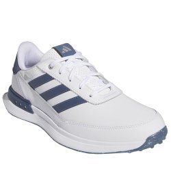Adidas S2G Spikeless Leather Hvid/Navy Herre Golfsko
