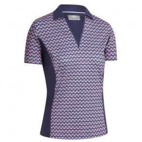 Callaway Deco Geo Swing Tech Dame Golf Polo Dubarry