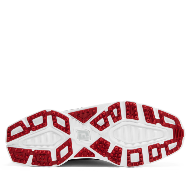 FootJoy Superlites XP Herre Golfsko Medium bredde Sort/Hvid/Rd