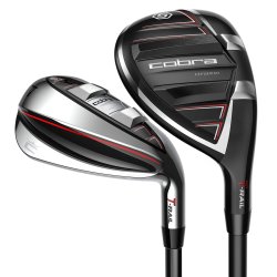 Venstrehnds Cobra T-Rail Herre Comboset m. Grafitskafter.