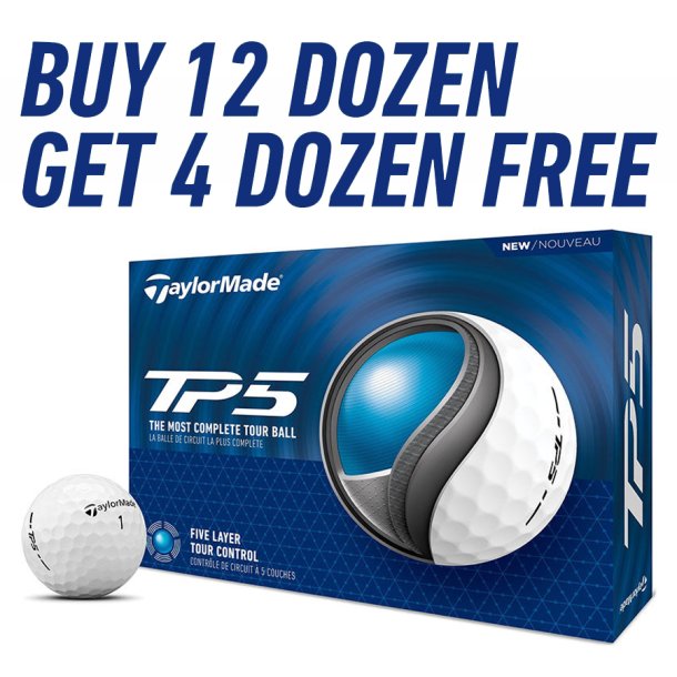 TaylorMade TP5 Golfbold Kampagne