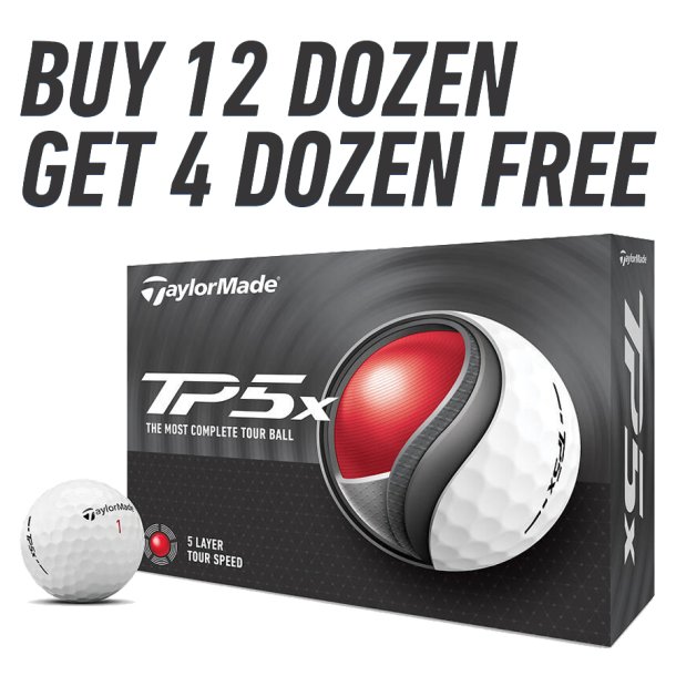 TaylorMade TP5X Golfbold Kampagne