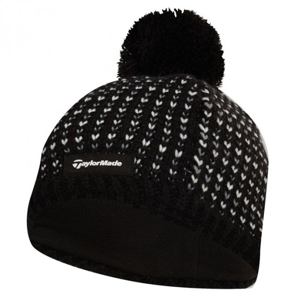 TaylorMade Ladies Golf Beanie Black