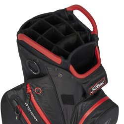 Titleist Cart 14 StaDry Golfbag Sort/Rd