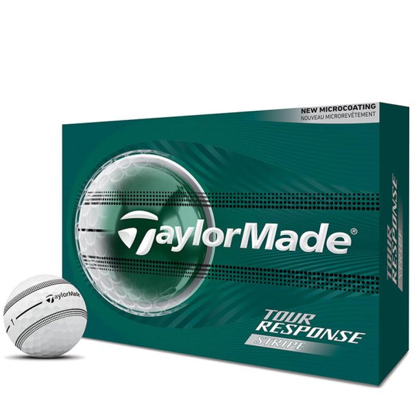 TaylorMade Tour Response Stripe Golfbolde White.jpg