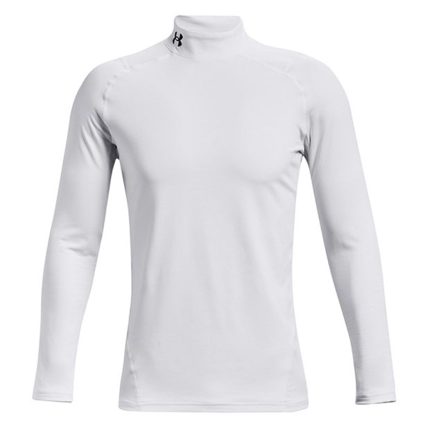 Under Armour Cold Gear Fitted Mock Herre Base-layer White