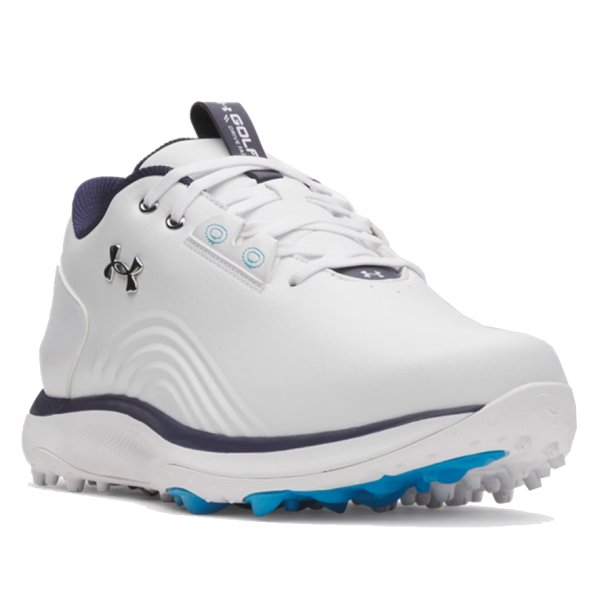 Under Armour UA Drive Fade 2 SL Herre Golfsko White / Metallic Silver