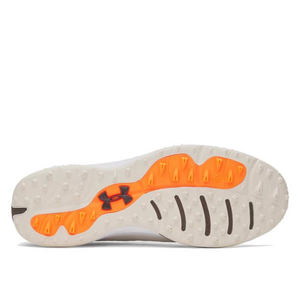 Under Armour Drive Pro Clone SL Herre Golfsko Stone / Gridiron Brown / Metallic Gun Metal