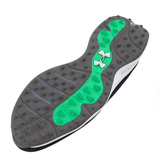 Under Armour Drive Pro Spikeless Wide Herre Golfsko Black/Titan Gray