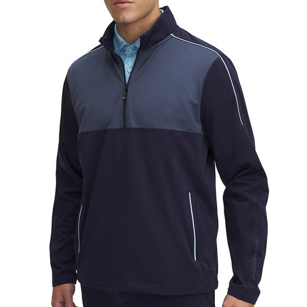 Under Armour Drive Half Zip Herre Vindjakke Midnight Navy/Downpour Gray
