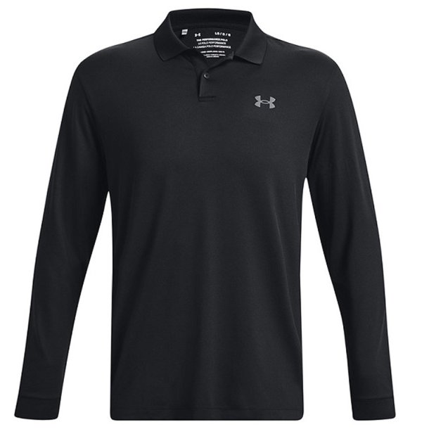 Under Armour Matchplay Long Sleeve Polo Black