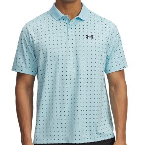 Under Armour UA Matchplay Printed Polo Stream/Black