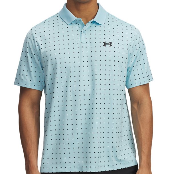 Under Armour UA Matchplay Printed Polo Stream/Black