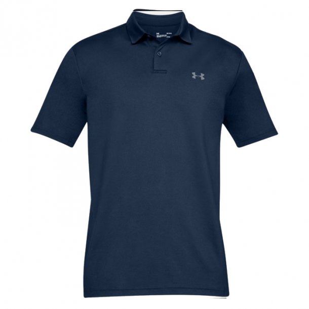 Under Armour Performance 2.0 Textured Herre Polo Navy