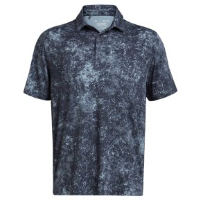 Under Armour Playoff 3.0 Herre Polo Mineral Wash-Downpour Gray / Midnight