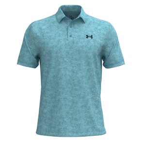 Under Armour UA Playoff 3.0 Pr. Polo-Tropical Fescue Blue Haze