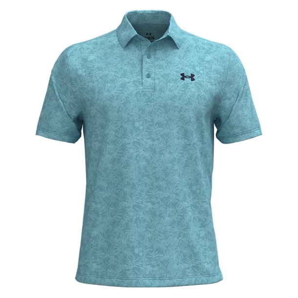 Under Armour UA Playoff 3.0 Pr. Polo-Tropical Fescue Blue Haze
