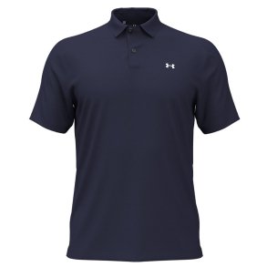 Under Armour UA T2G Pique Herre Polo Midnight Navy / White