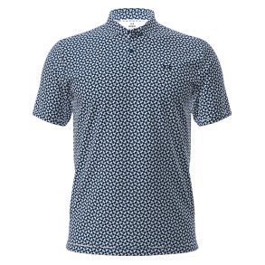 Under Armour UA T2G Pr. Herre Polo Varsity Blue / White / Midnight Navy