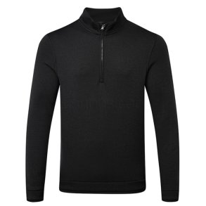 Under Armour Storm SF  Zip Herre Golf-midlayer Sort