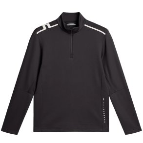 J Lindeberg Vinnie Quarter Zip Herre Mid Layer Asphalt