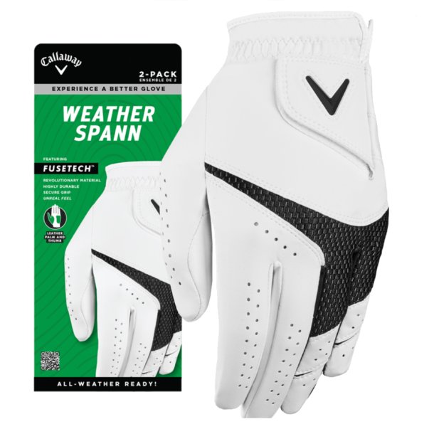 Callaway Weather Spann Golf Gloves (2-Pack)