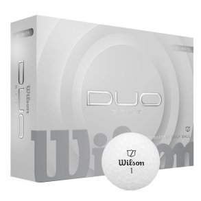 Wilson Duo Soft Hvide Golfbolde