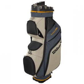 Wilson I-Lock Dry Golfbag Gr�/Khaki/Orange