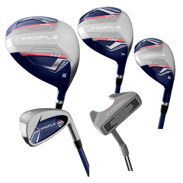 Wilson Dame Profile Komplet golfs�t med Cart Bag