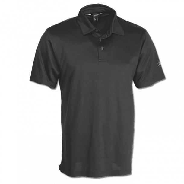 Abacus Cray Drycool Herre Golf-polo Sort